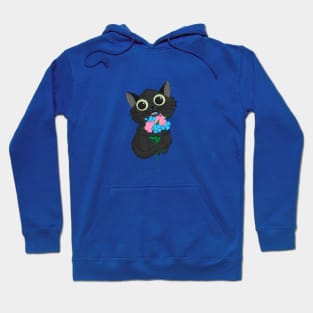 Cute Black cat Hoodie